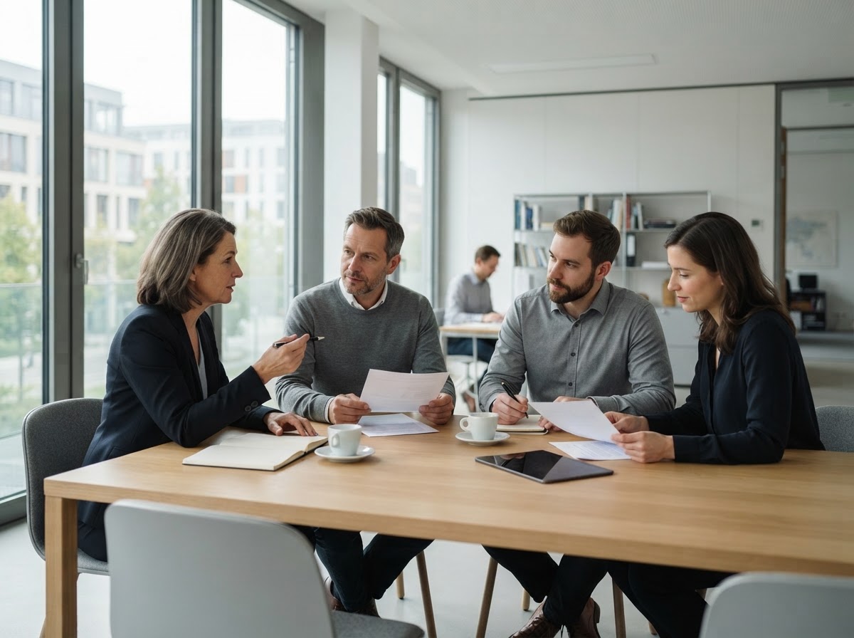 Buchstatt Advisors Team bei der Entwicklung von Analysemodellen für Kapitalentscheidungen